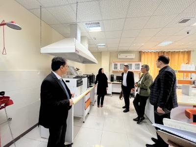 برگزاری جلسه همکاری آزمایشگاه مرکزی دانشگاه مراغه و شرکت الکل سازی سهند مراغه